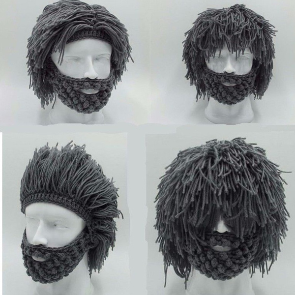 Winter Warm Beard Hat Barbarian Unisex 