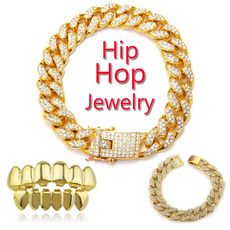 Hip Hop, goldplated, hip hop jewelry, Cosplay