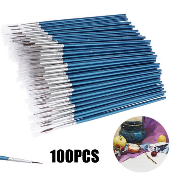 100pcs New Micro Extra Fine Detail Painting Brushes Art Craft Paint Brushes  Set