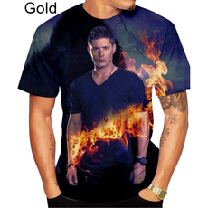 supernatural3dtshirt, Fashion, Shirt, Sleeve