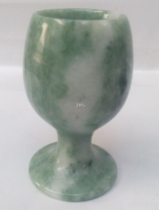 Natural, Statue, Cup, jade