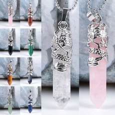 quartz, Jewelry, quartznecklace, quartzpendant