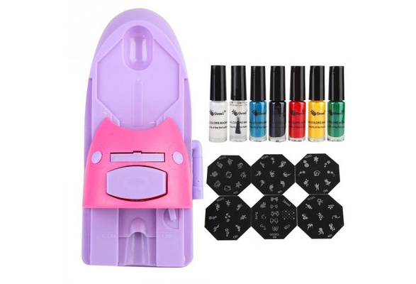 Nail Art Printer DIY Pattern Stamp Printing Machine Stamper