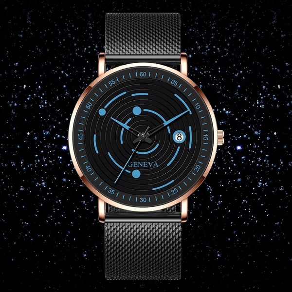 solar system wrist watch