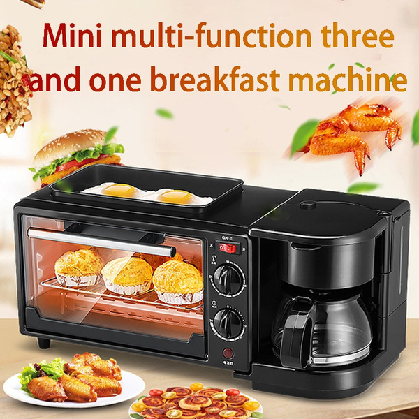 Breakfast Machine Household Three In One Multifunction Oven Coffee