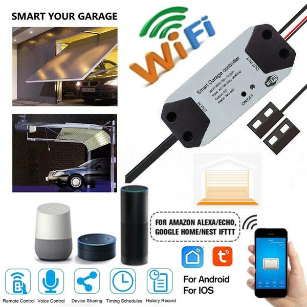 Wifi 2 4ghz Smart Garage Door, Garage Door Wifi Remote Control