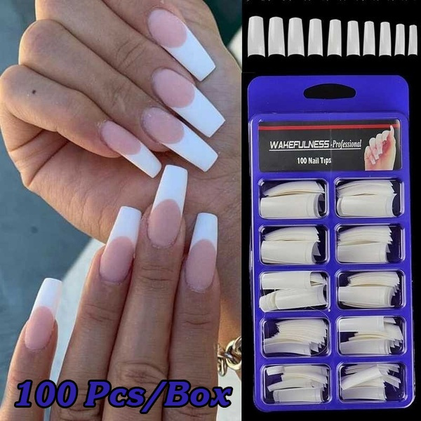 Featured image of post Square French Manicure Acrylics : Acrylic nails are a quick way to get the long nails you&#039;ve always wanted, but they&#039;re a commitment.