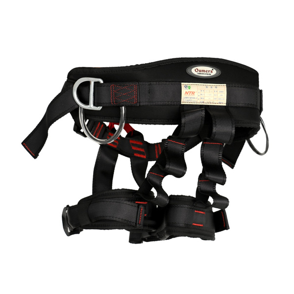 Professional Rock Climbing Rappelling Harness Seat Safety Sitting Bust Belt 