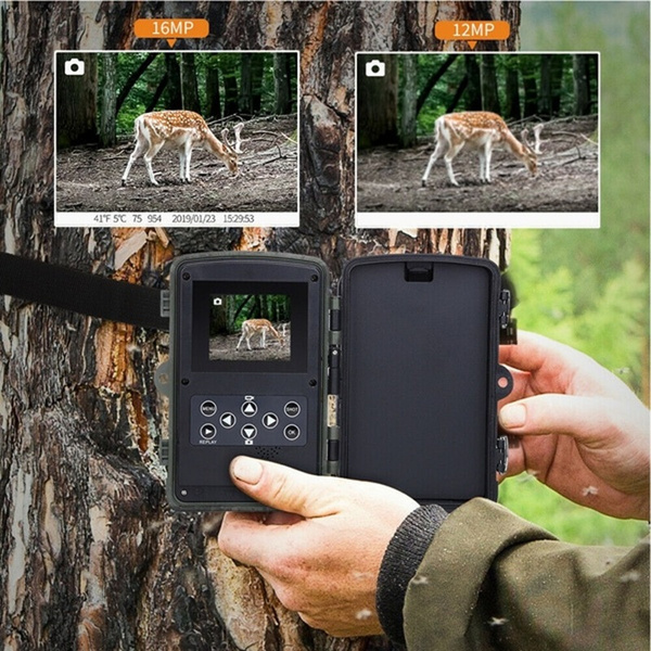 HC801A Hunting Camera 16MP Trail Camera IP65 Photo Traps 0.3s Trigger ...