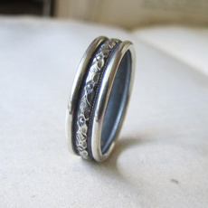 Sterling, Engagement, wedding ring, 925 silver rings
