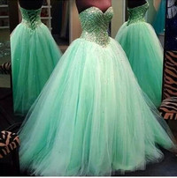 Mint-Green-Prom-Dresses | Wish