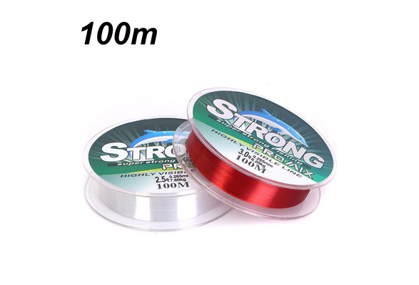 Strong Rope Cord Polyester Bait  Monofilament Fishing Line Elastic Thread Spool 