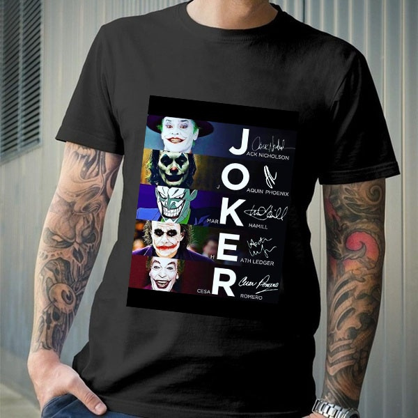 Joker 2019 NEW Fashion Unisex T Shirt Jokers Shirt Women and Men T Shirts