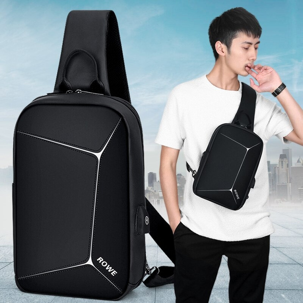 Sling Bags Men Crossbody Bag Casual Water Repellent Male Shoulder