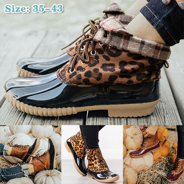 Leopard print clearance flat boots uk