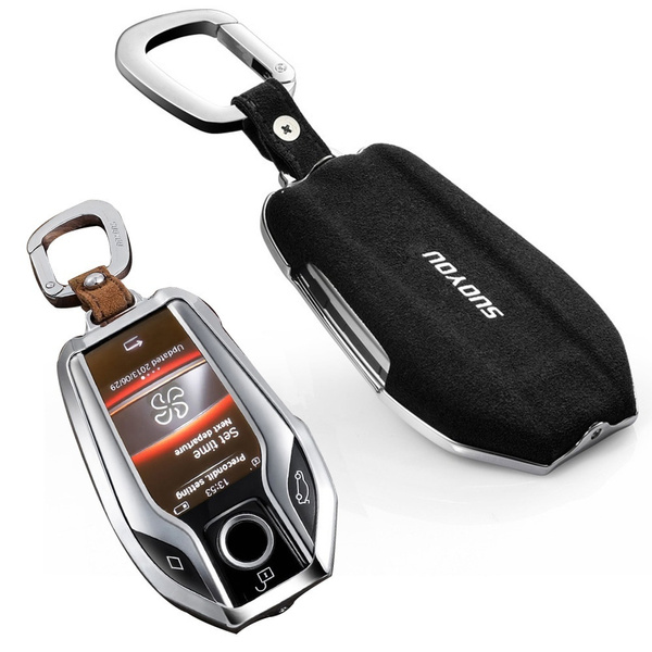 Car Key Case Cover Key Shell Remote Key Protective for BMW 2017 Series  730li 740li 750 Display Key Wish