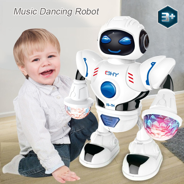 Toys For Boys Kids Music Dancing Robot for 2-11 Years Age Kind Christmas Gifts 