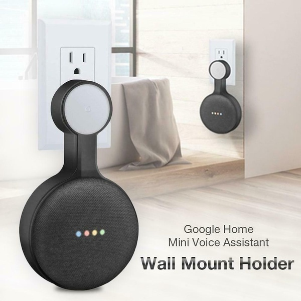 HIGH QUALITY For Google Home Mini Assistants Outlet Wall Mount Holder Stand 