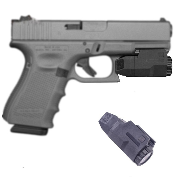 Aimshot TXP Rail Mount Pistolet Lumière DEL réglable avec batterie rechargeable
