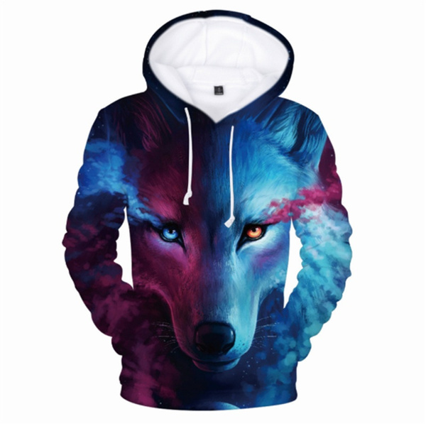 Wish on sale wolf hoodie