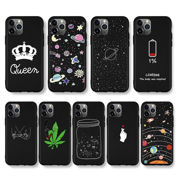 Aesthetic Phone Case For Iphone 11 Pro Max Xr Xs Max X 10 7 8 6 6s Plus 7plus 8plus 5 5s Se Soft Tpu Cute Protective Cover Wish