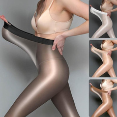 4 Colors Sexy Women Glossy Pantyhose Shiny Pantyhose Glitter Stockings