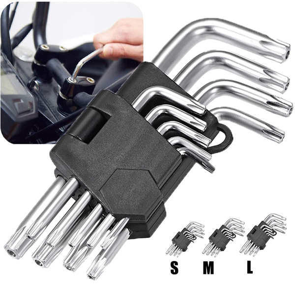 Star hex key on sale with hole