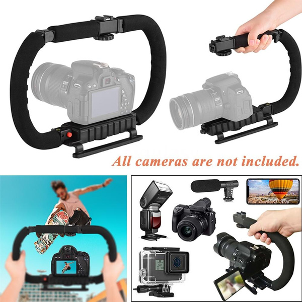 360 degrees DSLR Camera DV Camcorder Video Stabilizer Holder Mount 