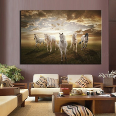 Pictures, horse, unframed, Home Decor