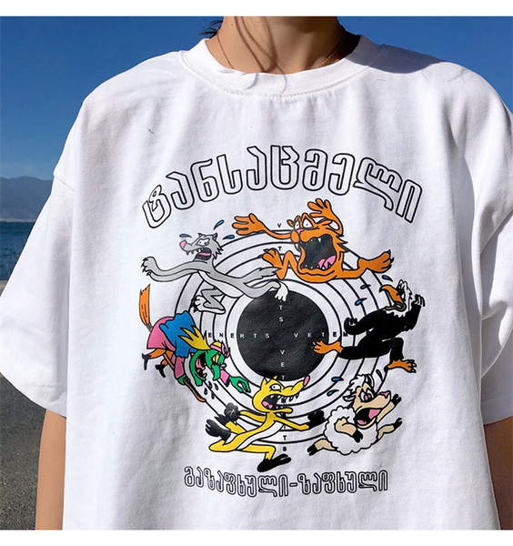 Vetements discount cartoon tee