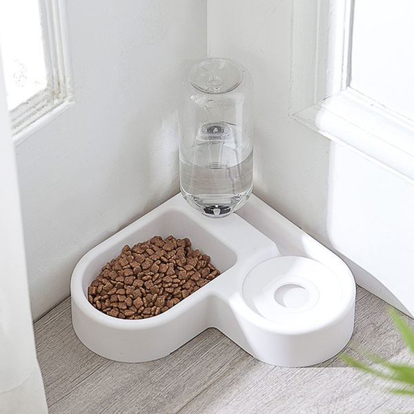 automatic pet feeder and waterer