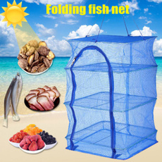Foldable, rackholder, dryingnet, fishingaccessorie