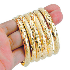 Women, luxurygoldbangle, Jewelry, bangle bracelets
