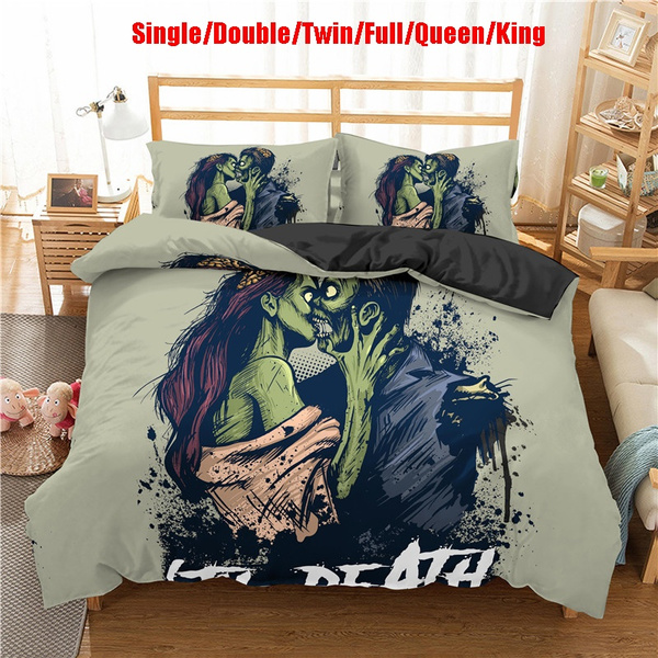 3d Gothic Bedding Set The Living Dead, Gothic King Bedroom Set
