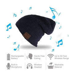 Headphones, Warm Hat, Beanie, Winter Hat