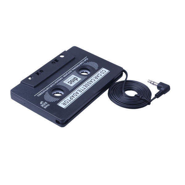 3.5mm Jack AUX Audio Tape Cassette Adapter Converter For Car CD