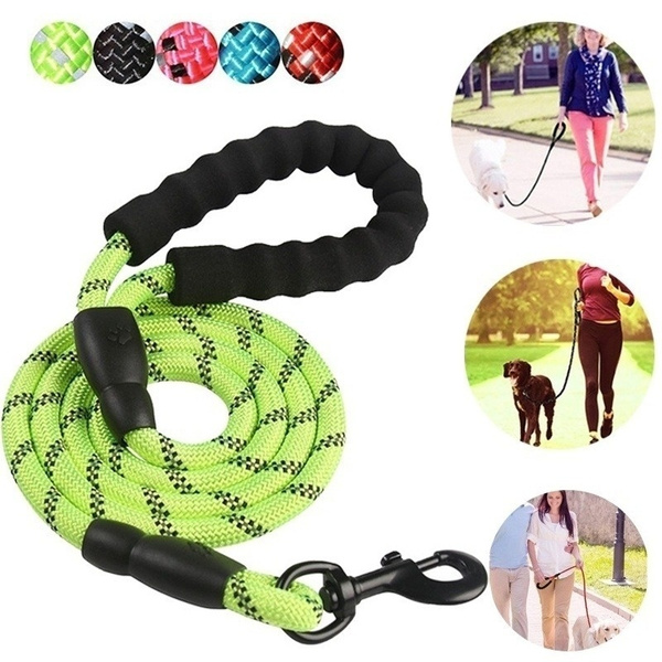 Dog Pet Leash Rope Nylon Large Dogs Puppy Leashes 150cm Long Heavy ...