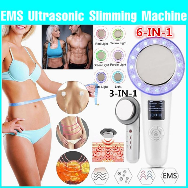 3 In 1 Face Lift Massager - Ems Infrared Ultrasonic Body Massager - Body  Slimming Fat Burner - Cavitation Face Beauty Machine