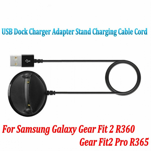USB Dock Charger Adapter Stand Charging Cable Cord For Samsung Galaxy Gear  Fit 2 R360 / Fit2 Pro R365 Smart Bracelet Wristband | Wish