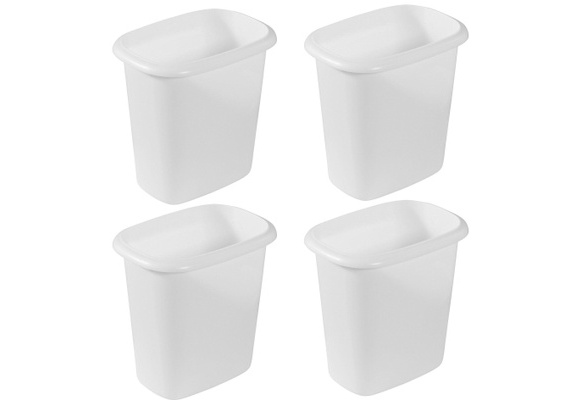 Rubbermaid 6 Quart Bedroom, Bathroom, and Office Wastebasket Trash