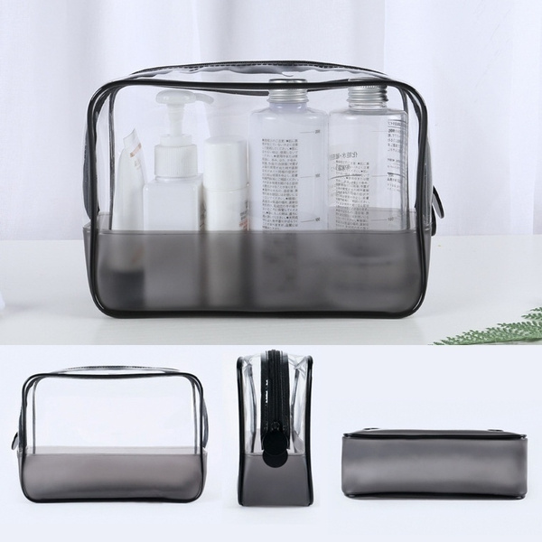 transparent travel pouch