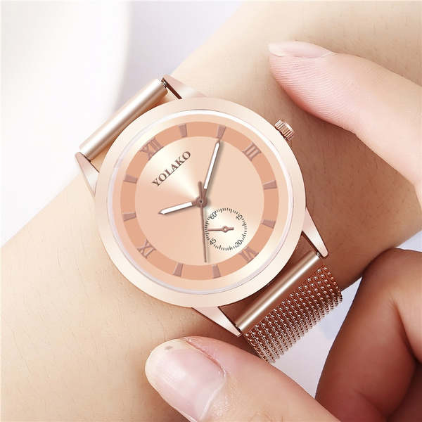 Ladies Luxury Fashion Brand Quartz Watch Women s Casual Plastic Strap Band Watch Analog Wrist Watches Montre Femme