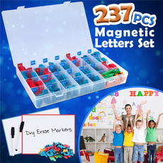 magneticletter, Box, plasticmagneticletter, lowercasemagneticletter