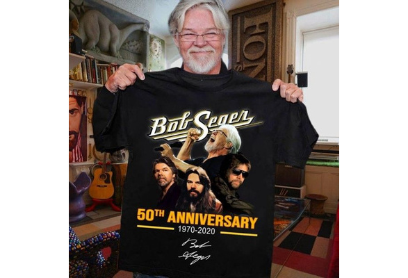 bob seger 50th anniversary shirt