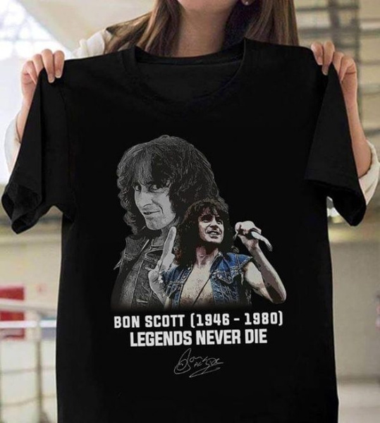 Bon Scott 1946 1980 T Shirt size S 5XL