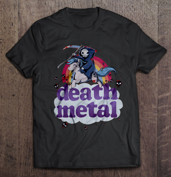 Grim Reaper And Unicorn Rainbow 