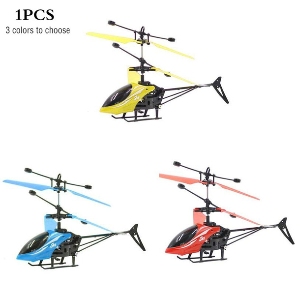 1pcs New Mini Rc Helicopter Infrared Sensor Remote Control Electric Micro Aircraft Rc Drone Wish