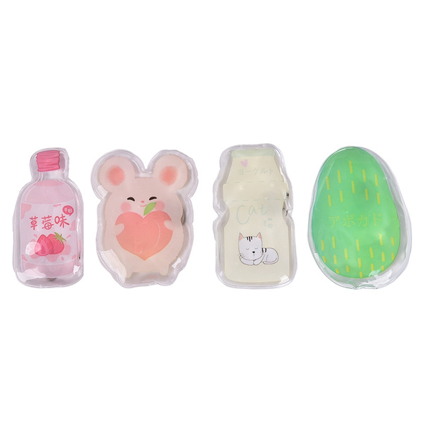 Instant Hand Warmers Reusable Mini Winter Reusable Gel Hand Warmer Cute Funny Word Print Instant Heating Pack Warmer