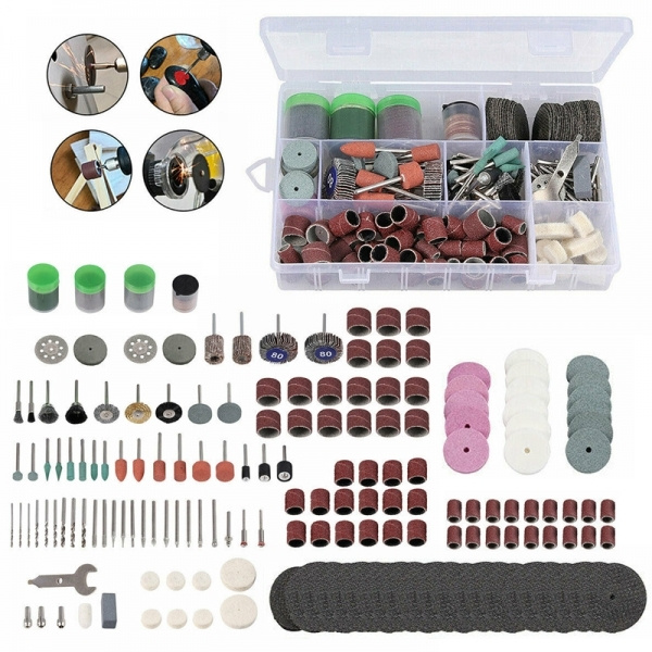281Pcs Rotary Drill Tool Accessories Bit Set Polishing Kit For Dremel  Grinding 