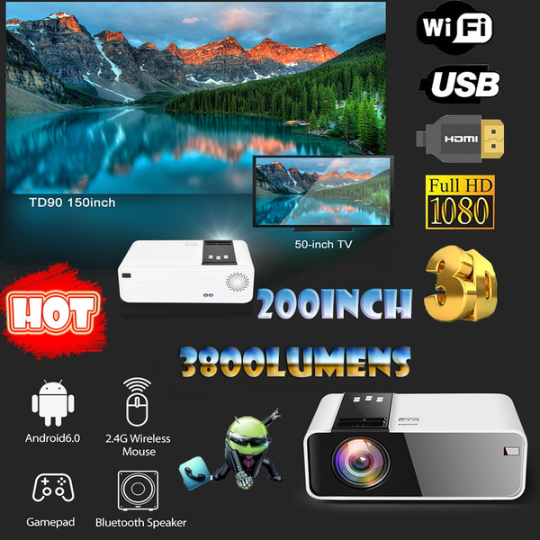 ThundeaL HD Mini Projector TD90 Native 